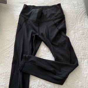 Athleta black leggings size small